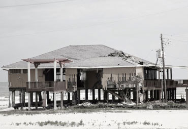 wind damage - spray foam can help prevent uplift to Fort Meyers roofs